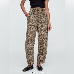 GAP Pull On Barrel Drawstring Jeans